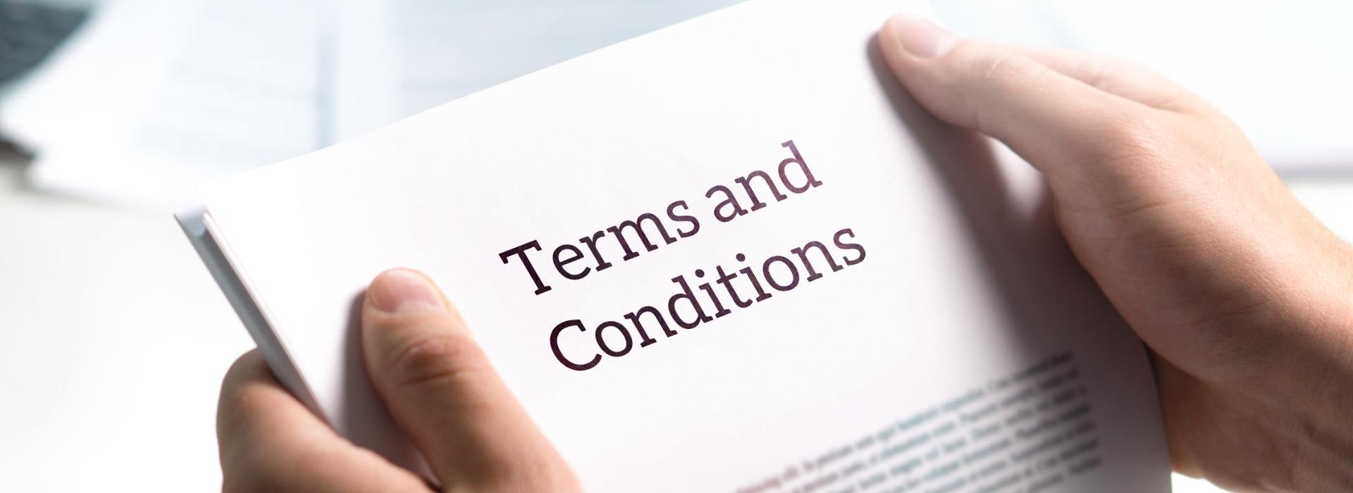Terms and Conditions
